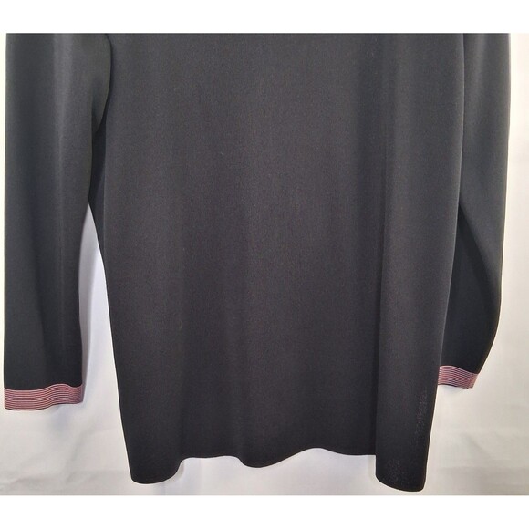 Exclusively Misook Women's Slinky Knit Cardigan Open Front Size L - Picture 10 of 11